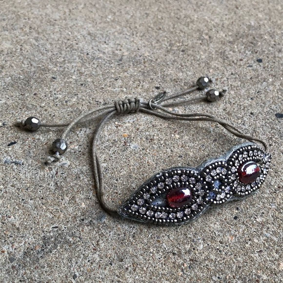 Silver Beaded Bracelet - Picture 3 of 6